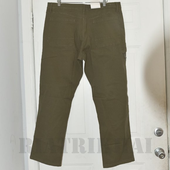 NWT Men’s Trevorland Flex Utility Pant Weatherproof Vintage Green - Picture 5 of 9